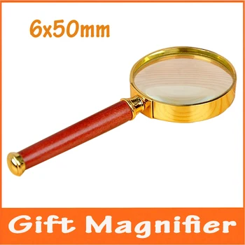 6x50mm Pocket Gift for Children Straight Reading Glass Handheld Magnifier Eye Aid Tool Loupe with Golden Frame for Reading
6x50mm Pocket Gift for Children Straight Reading Glass Handheld Magnifier Eye Aid Tool Loupe with Golden Frame for Reading