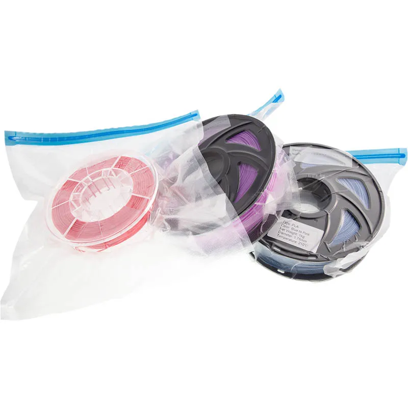 Vacuum Sealed Bag 3D Printer Filament Storage Filament Safekeeping Humidity Resistant Vacuum Sealing Bags that Keep Filament Dry
Vacuum Sealed Bag 3D Printer Filament Storage Filament Safekeeping Humidity Resistant Vacuum Sealing Bags that Keep Filament Dry