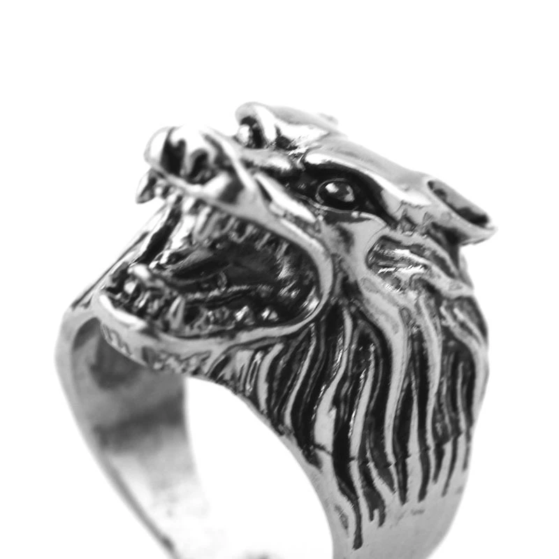 Classic Rings Men Stainless Steel War Wolf Personality Jewelry Titanium Rings FM12
Classic Rings Men Stainless Steel War Wolf Personality Jewelry Titanium Rings FM12