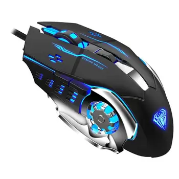 S20 LED Macro Programmable Gaming Mouse Extensive Compatibility and Usability 6 Button 2400DPI Adjustable Optical Mice
S20 LED Macro Programmable Gaming Mouse Extensive Compatibility and Usability 6 Button 2400DPI Adjustable Optical Mice