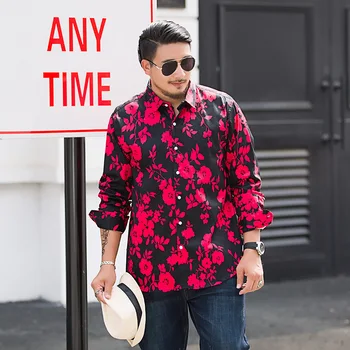 The Elderly Plus Fat plus Size Length Sleeve Shirt Autumn Men's Wear Fat Man Trend Dad Flower Shirt Thin Cotton 8x
The Elderly Plus Fat plus Size Length Sleeve Shirt Autumn Men's Wear Fat Man Trend Dad Flower Shirt Thin Cotton 8x