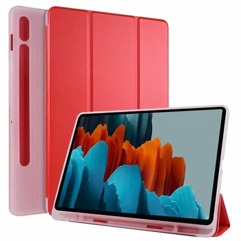 Case For Samsung Galaxy Tab S7 11 Cover SM-T870 SM-T875 SM-T876 Funda with pencil holder Smart flip leather Stand Tablet case
Case For Samsung Galaxy Tab S7 11 Cover SM-T870 SM-T875 SM-T876 Funda with pencil holder Smart flip leather Stand Tablet case