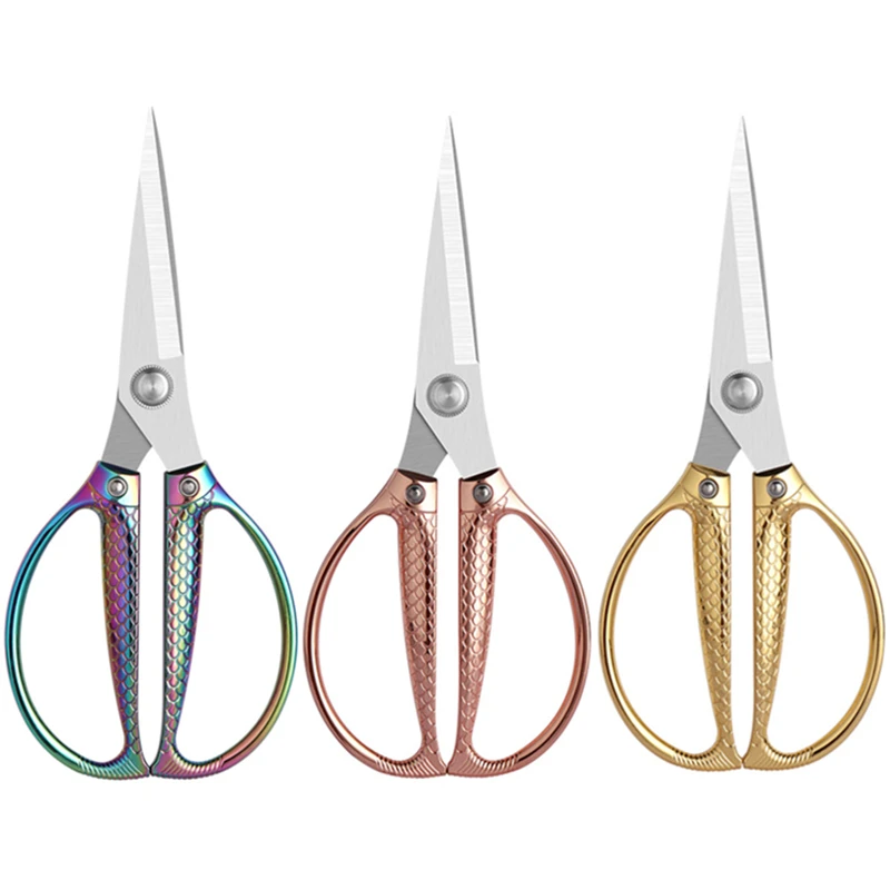 Stainless Steel Sewing Scissors Embroidery Tailor Scissors Shears Cutter Kitchen Scissors Leather Craft Fabric Cutter Scissor
Stainless Steel Sewing Scissors Embroidery Tailor Scissors Shears Cutter Kitchen Scissors Leather Craft Fabric Cutter Scissor