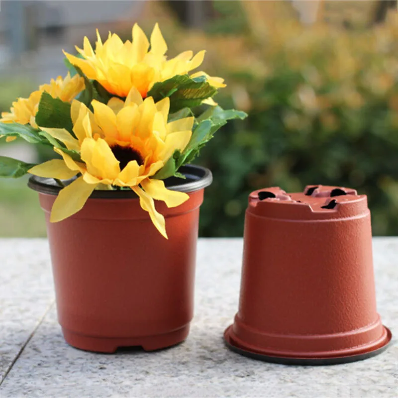 10/20/50/100PCS Flower Pot Plastic Nursery Pot Seedlings Flower Plant Container Garden Seed Planting Plant Growing Box Storage
10/20/50/100PCS Flower Pot Plastic Nursery Pot Seedlings Flower Plant Container Garden Seed Planting Plant Growing Box Storage