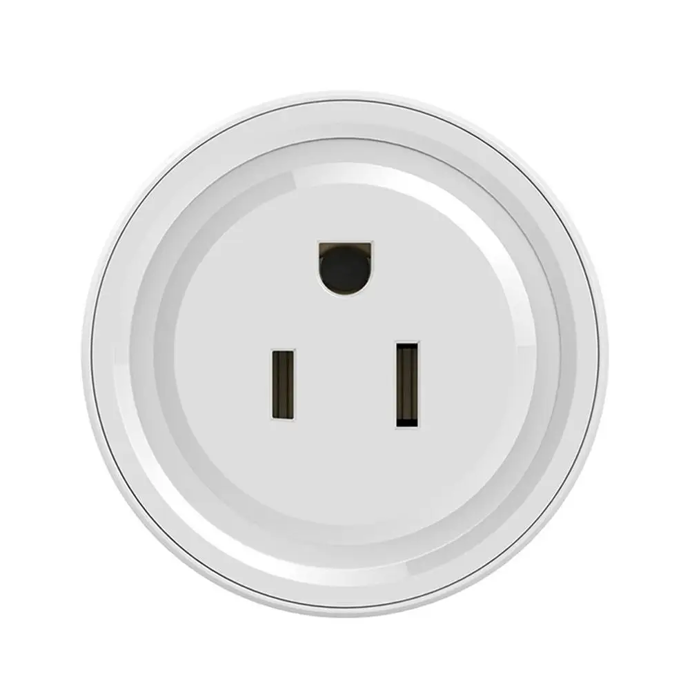 Umps-Ws02 Smart Plug Wifi Smart Socket Power Monitor Outlet Works With Google Home Mini Alexa IFTTT