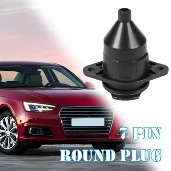 Portable 24V 7 Pin EU Round Male Trailer Socket Connector Adapter Copper Pin with Outer Case for Semi-Trailer Truck 94X90X68mm
Portable 24V 7 Pin EU Round Male Trailer Socket Connector Adapter Copper Pin with Outer Case for Semi-Trailer Truck 94X90X68mm