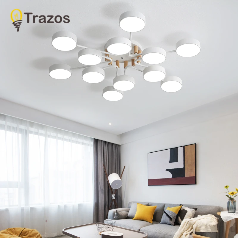 TRAZOS Modern changeable Wooden Ceiling Lamp For Living Room Ceiling Mounted Round White Corridor LED Lighting Fixtures
TRAZOS Modern changeable Wooden Ceiling Lamp For Living Room Ceiling Mounted Round White Corridor LED Lighting Fixtures