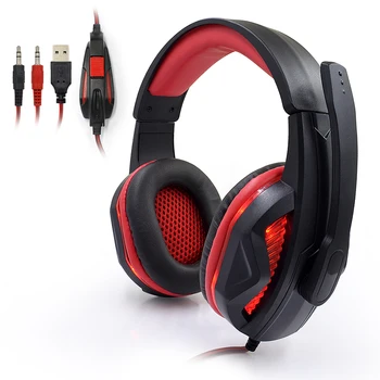 Gaming Headset with Mic for X-One PS4 PC Switch Tablet Smartphone, Headphones Stereo Over Ear Bass 3.5mm Microphone
Gaming Headset with Mic for X-One PS4 PC Switch Tablet Smartphone, Headphones Stereo Over Ear Bass 3.5mm Microphone