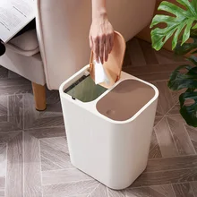 Double Cover Trash Can Pressure Large Capacity Environmental Protection Classified Storage Trash Bag Holder Poubelle Dustbin
Double Cover Trash Can Pressure Large Capacity Environmental Protection Classified Storage Trash Bag Holder Poubelle Dustbin