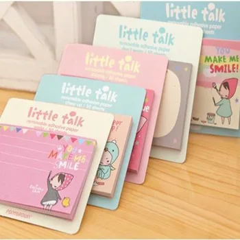 Creative Sticky Notes Cute Post-it Sticker N Times Label Sticker Bookmark Memorandum Note for Children Students School Supplies
Creative Sticky Notes Cute Post-it Sticker N Times Label Sticker Bookmark Memorandum Note for Children Students School Supplies