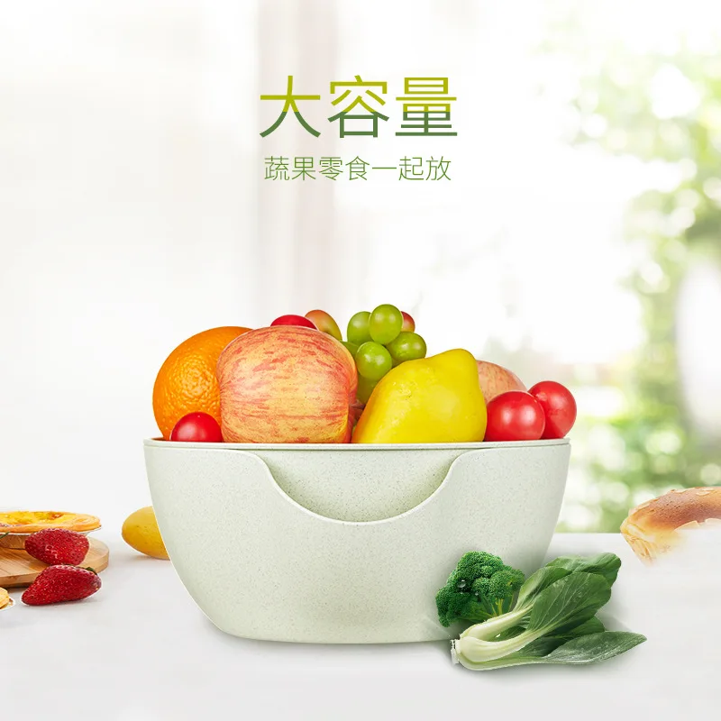 Drain Basket Double Layer Nuts Box Fruit Basket Multi-Purpose Drain Basket Nuts Storage Box
Drain Basket Double Layer Nuts Box Fruit Basket Multi-Purpose Drain Basket Nuts Storage Box