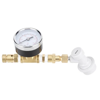 Ball Lock With Gauge Adjustable Relief Valve Assembly 0-15psi Brewing Equipment Beer Brewing Equipment Overflow Valve
Ball Lock With Gauge Adjustable Relief Valve Assembly 0-15psi Brewing Equipment Beer Brewing Equipment Overflow Valve