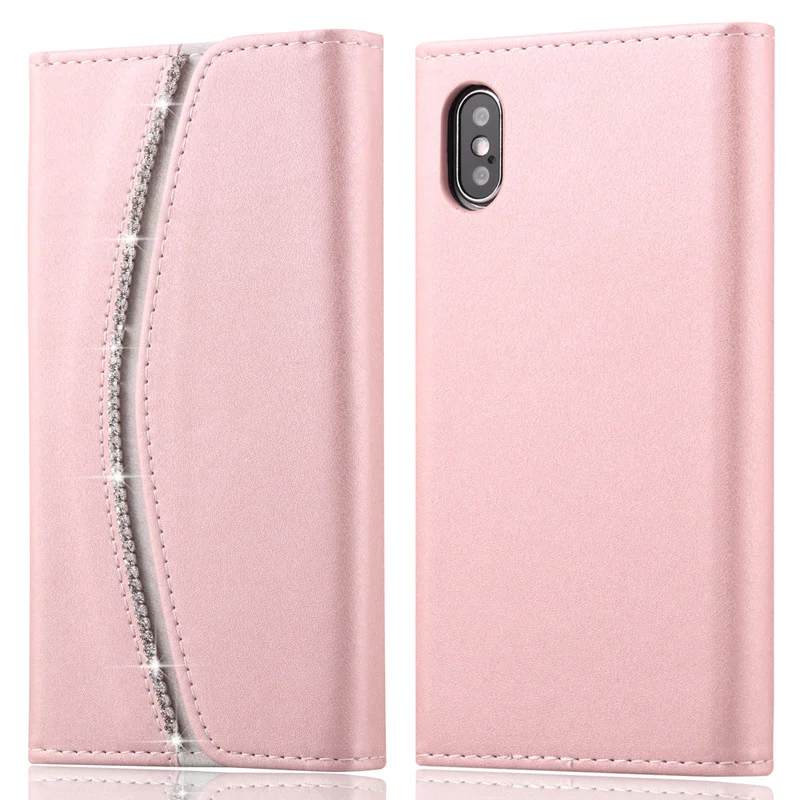 

LLZ.COQUE Folio PU Leather Magnetic Wallet Cover for Iphone 11 Pro Max Xr XS MAX X XS5 5S SE 6 6S PLUS 7 8 PLUS Apple Case Capas