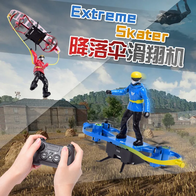 New Style Parachute Mini Remote-controlled Unmanned Vehicle Pressure Set High Skateboard Quadcopter Rolling Remote Control Aircr
New Style Parachute Mini Remote-controlled Unmanned Vehicle Pressure Set High Skateboard Quadcopter Rolling Remote Control Aircr