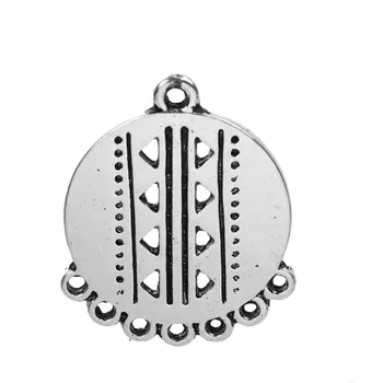 DoreenBeads 10 PCs Vintage Round Connectors Jewelry Findings Triangle Hollow Zinc Alloy Antique Silver Color 25x20mm 2017 New
DoreenBeads 10 PCs Vintage Round Connectors Jewelry Findings Triangle Hollow Zinc Alloy Antique Silver Color 25x20mm 2017 New