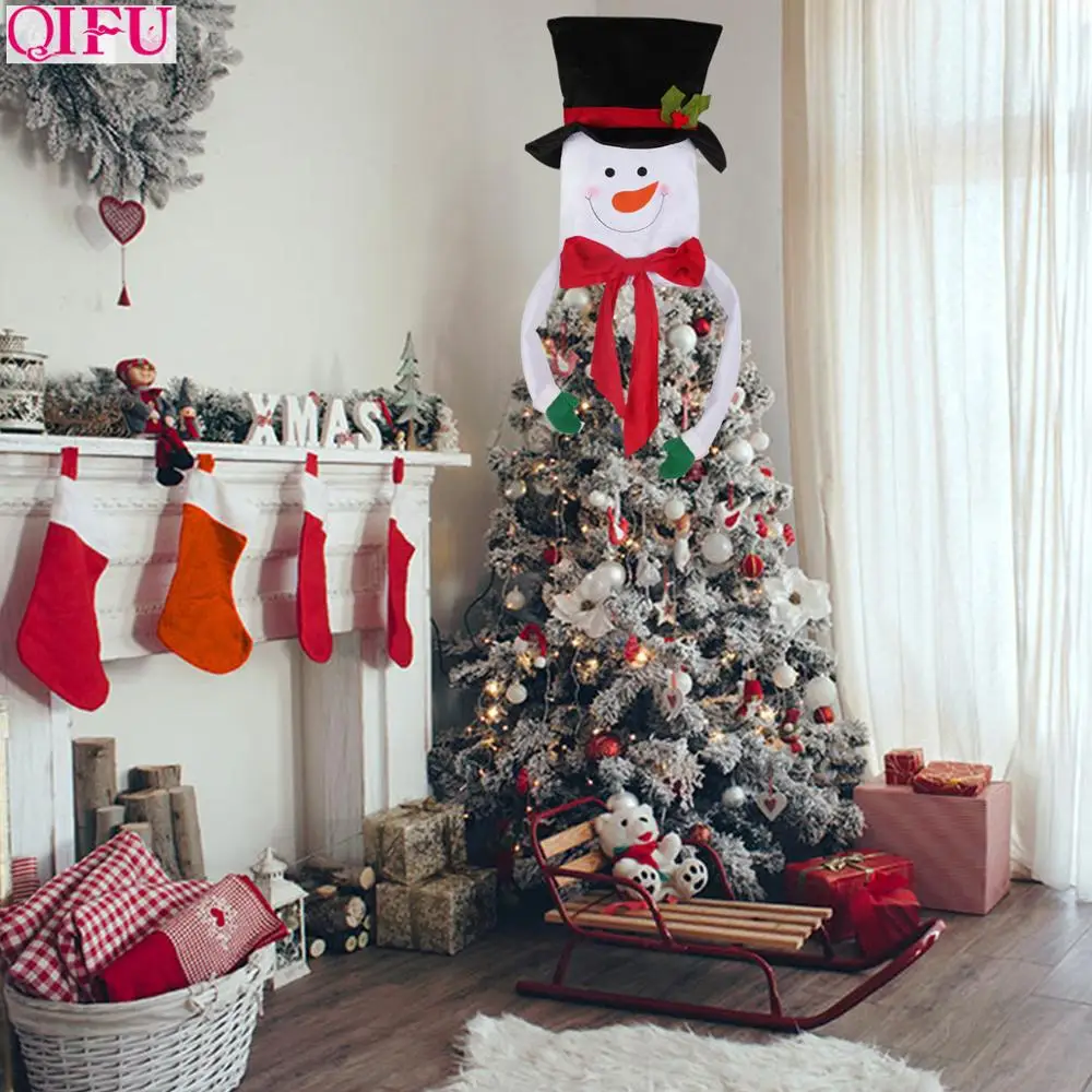 QIFU Snowman Christmas Tree Topper Christmas Decorations for Home Christmas Tree Decor 2019 Xmas Gifts Noel Happy New Year 2020
QIFU Snowman Christmas Tree Topper Christmas Decorations for Home Christmas Tree Decor 2019 Xmas Gifts Noel Happy New Year 2020