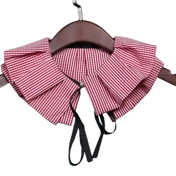 Detachable Plaid Half-shirt Fake Collar Wrinkled Ruffles Necklace Choker Decor 449F
Detachable Plaid Half-shirt Fake Collar Wrinkled Ruffles Necklace Choker Decor 449F
