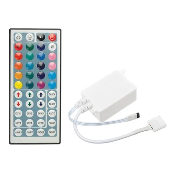 Controller Ecola LED strip RGB IR controller, for strip, 12V-72W, 24V-144W, 6A, and / to remote control 3627690
Controller Ecola LED strip RGB IR controller, for strip, 12V-72W, 24V-144W, 6A, and / to remote control 3627690