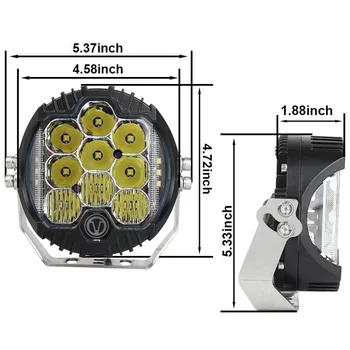 50W Work Light For Jeep Ford Chevrolet Toyota Car Work Light Combo Fog Lamp
50W Work Light For Jeep Ford Chevrolet Toyota Car Work Light Combo Fog Lamp