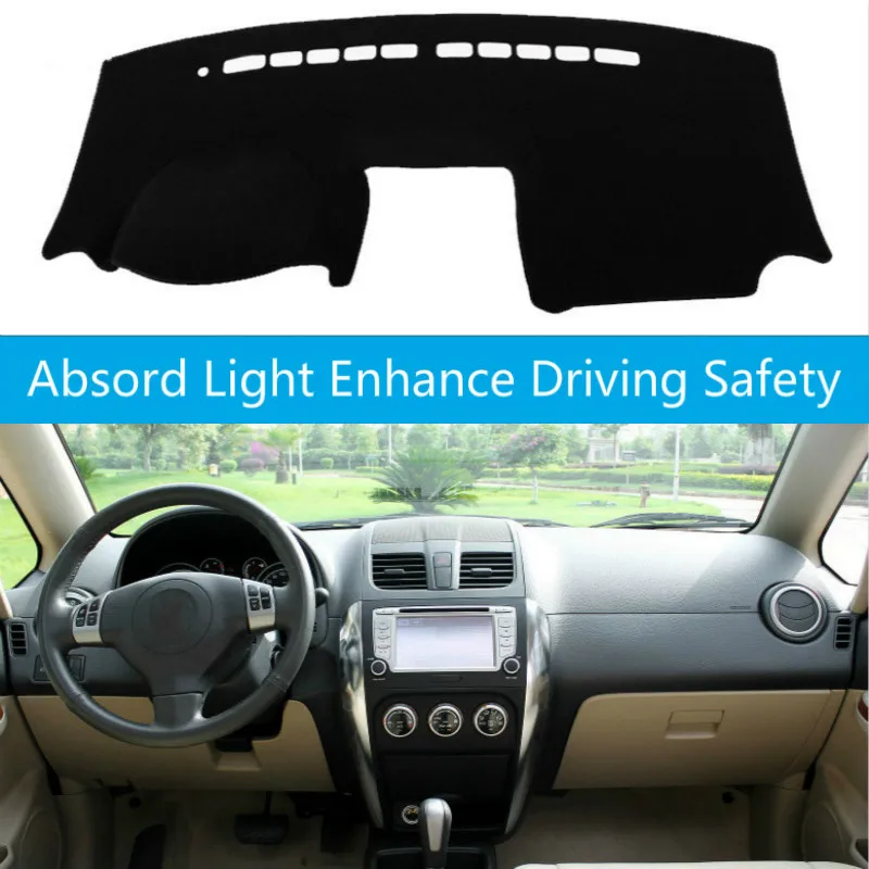 For SUZUKI SX4 2006 2007 2008 2009-2016 Dashboard Cover Sun Shade Non-slip Dash Mat Pad Carpet Car Stickers Interior Accessories
For SUZUKI SX4 2006 2007 2008 2009-2016 Dashboard Cover Sun Shade Non-slip Dash Mat Pad Carpet Car Stickers Interior Accessories