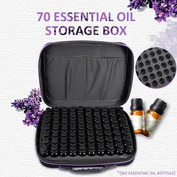 70 Grid Essential Oil Storage Box Travel Aromatherapy Bottle Storage Box Anti-collision Foam Material Essential Oil Package
70 Grid Essential Oil Storage Box Travel Aromatherapy Bottle Storage Box Anti-collision Foam Material Essential Oil Package