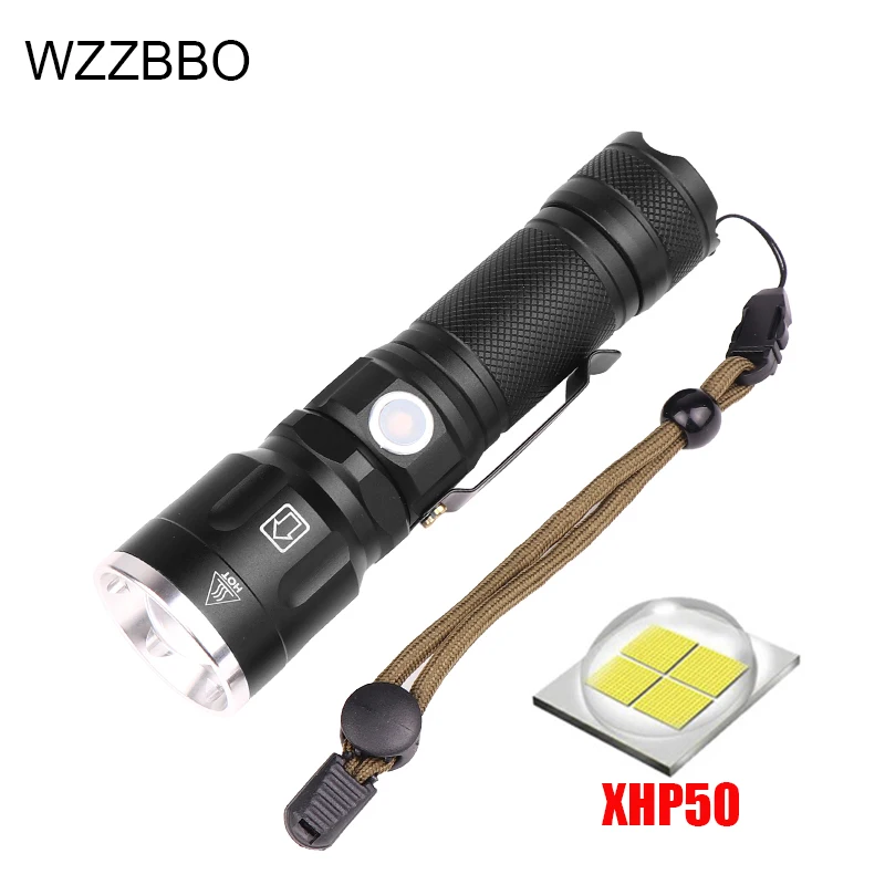 XHP50 Led Flashlight Powerful Torch Usb Rechargeable 18650 or 26650 Battery Zoomable Aluminum Alloy Lantern tactical flashlight
XHP50 Led Flashlight Powerful Torch Usb Rechargeable 18650 or 26650 Battery Zoomable Aluminum Alloy Lantern tactical flashlight