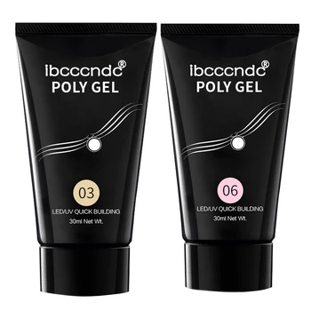 Ibcccndc 2Pcs 30Ml Poly Gel Long-Lasting Finger Nail Crystal Jelly Camouflage Uv Lamp Extension Gel Uv&Led Lamp Acrylic - 03 & 0
Ibcccndc 2Pcs 30Ml Poly Gel Long-Lasting Finger Nail Crystal Jelly Camouflage Uv Lamp Extension Gel Uv&Led Lamp Acrylic - 03 & 0