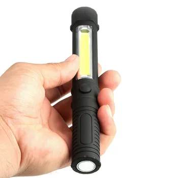 Multifunction COB LED Mini Pen Light Work Inspection LED Flashlight Torch Lamp With the Bottom Magnet and Clip Black/Red/Blue
Multifunction COB LED Mini Pen Light Work Inspection LED Flashlight Torch Lamp With the Bottom Magnet and Clip Black/Red/Blue