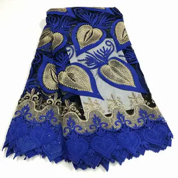 2020 Latest African Cord Lace Fabric France Nigerian Guipure Lace Fabric Africain Embroidery with Stone for Women Dress Party
2020 Latest African Cord Lace Fabric France Nigerian Guipure Lace Fabric Africain Embroidery with Stone for Women Dress Party