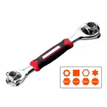 Tiger Wrench 52 in 1 Spanner Multi-function Universal Wrench Rotary Car Repair Hand Tool 
Tiger Wrench 52 in 1 Spanner Multi-function Universal Wrench Rotary Car Repair Hand Tool