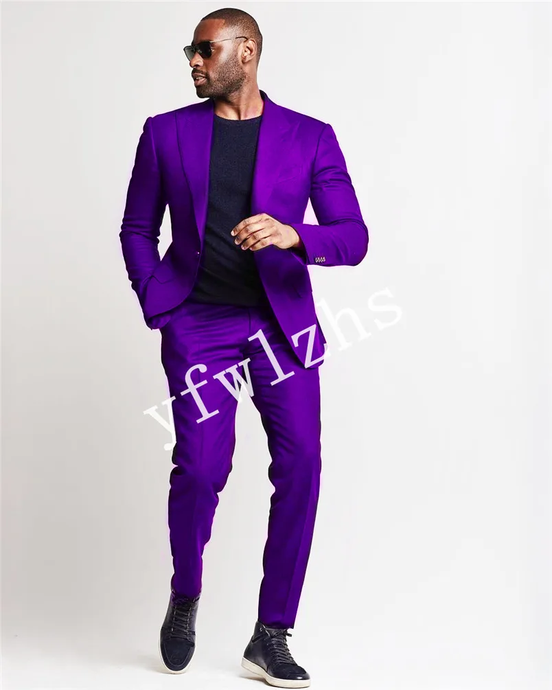 Handsome One Button Groomsmen Peak Lapel Groom Tuxedos Mens Wedding Dress Man Blazer Prom Dinner (Jacket+Pants+Tie) A206
Handsome One Button Groomsmen Peak Lapel Groom Tuxedos Mens Wedding Dress Man Blazer Prom Dinner (Jacket+Pants+Tie) A206