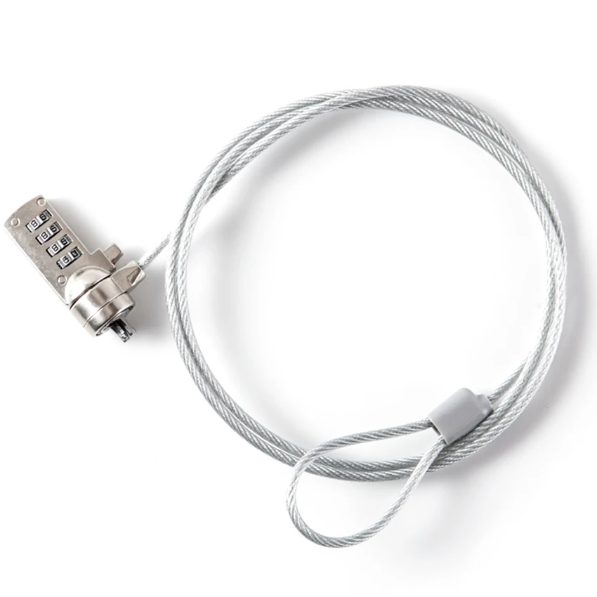 Notebook Laptop Combination Lock Security Cable - 4 Digital Password Protections Security Cable Lock for Laptops and Projectors
Notebook Laptop Combination Lock Security Cable - 4 Digital Password Protections Security Cable Lock for Laptops and Projectors
