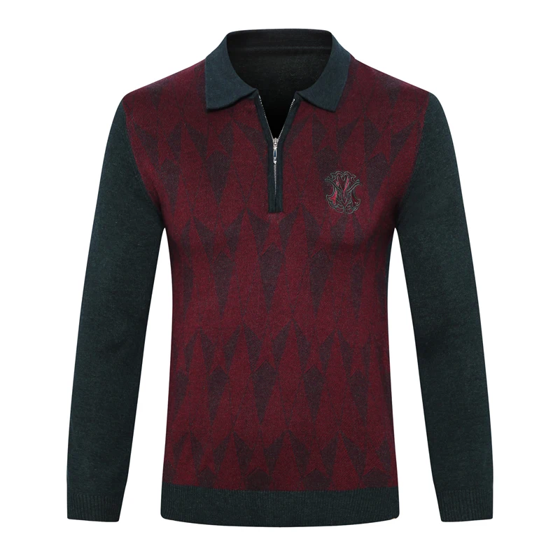 Billionaire Sweater wool men's 2019 new Business zipper comfort high quality England embroidery big size M-6XL free shipping
Billionaire Sweater wool men's 2019 new Business zipper comfort high quality England embroidery big size M-6XL free shipping