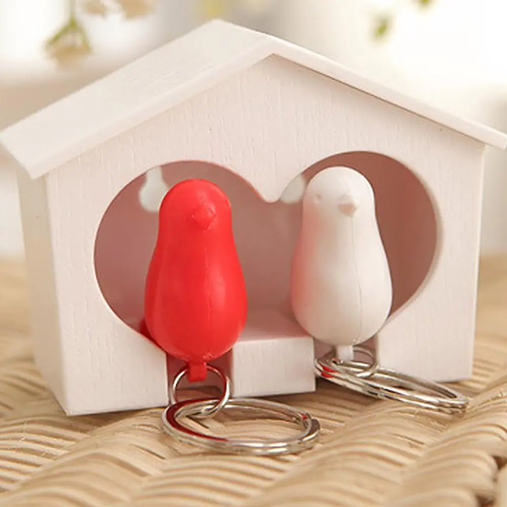 HOT SALES!!! New Arrival 2Pcs Bird Keychain+1Pc Sparrow Birdhouse Home Wall Mount Key Ring Holder Decor Wholesale Dropshipping
HOT SALES!!! New Arrival 2Pcs Bird Keychain+1Pc Sparrow Birdhouse Home Wall Mount Key Ring Holder Decor Wholesale Dropshipping