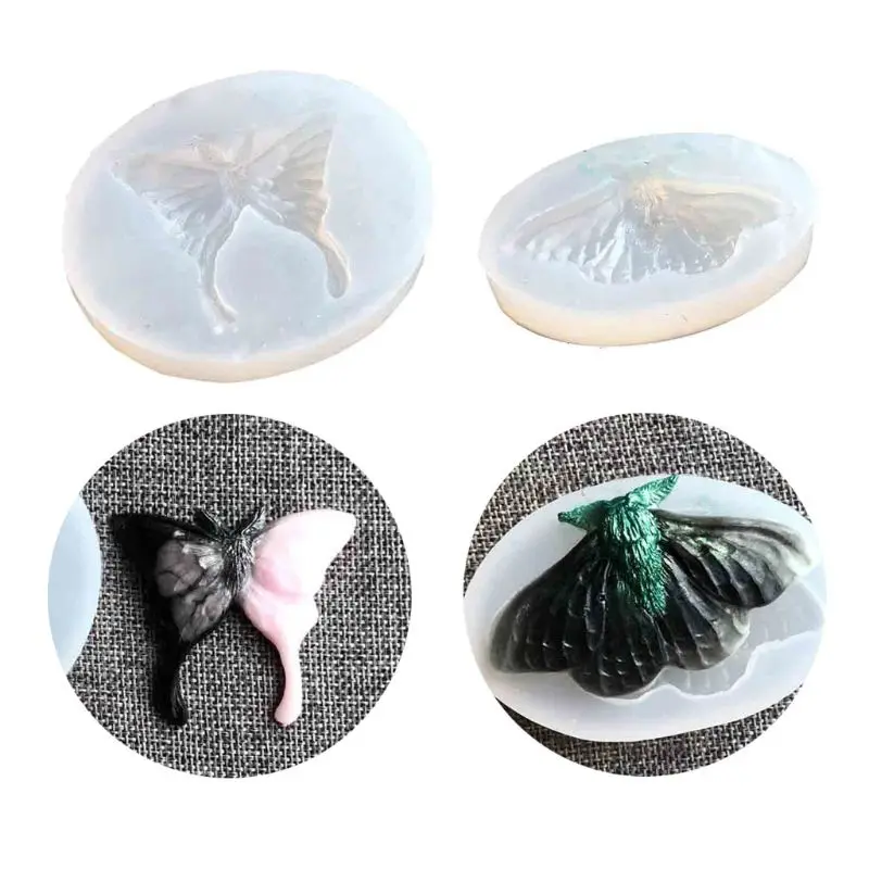 

Butterfly Moth Animals Silicone Mold Fondant Sugarcraft Mould Gum Paste Chocolate Resin Cake Mold Jewelry Baking Tools