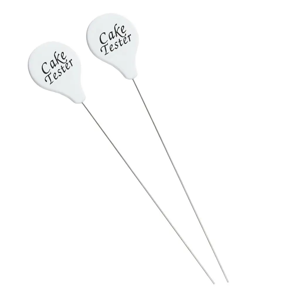 Stainless Steel Cake Tester Cupcake Detector Cake Biscuit Baking Test Needle Bread Probe Baking DIY Tool
Stainless Steel Cake Tester Cupcake Detector Cake Biscuit Baking Test Needle Bread Probe Baking DIY Tool