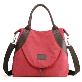 Women Tote Shoulder Canvas Hobos Solid Bags Casual High Capacity Pocket Canvas Handbagsretro Shopping Multifunctional Handbags
Women Tote Shoulder Canvas Hobos Solid Bags Casual High Capacity Pocket Canvas Handbagsretro Shopping Multifunctional Handbags