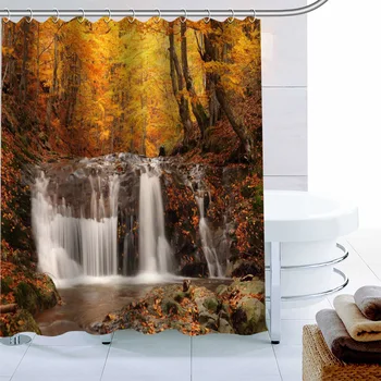Simple European Forest Shower Curtain 12 Hook Polyester Fabric 3D Printing Bathroom Curtain Waterproof Bath Curtain Decor
Simple European Forest Shower Curtain 12 Hook Polyester Fabric 3D Printing Bathroom Curtain Waterproof Bath Curtain Decor