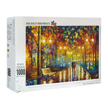 New 1000 Pieces Walking in the rain Puzzles Wooden Jigsaw Puzzles Floor Puzzle Intellectual Game Learning Education Decompr
New 1000 Pieces Walking in the rain Puzzles Wooden Jigsaw Puzzles Floor Puzzle Intellectual Game Learning Education Decompr