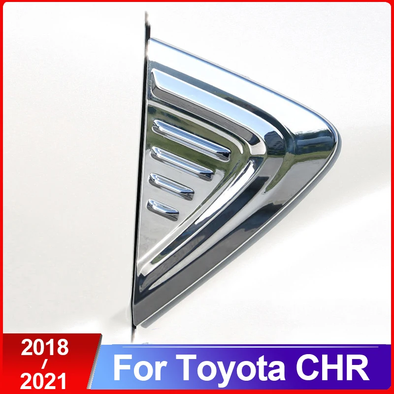 ABS Car Front Fender Engine Side Air Vent Cover Shark Gills Side Vent Sticker for Toyota C-HR CHR 2016 2017 2018 2019 2020 2021
ABS Car Front Fender Engine Side Air Vent Cover Shark Gills Side Vent Sticker for Toyota C-HR CHR 2016 2017 2018 2019 2020 2021