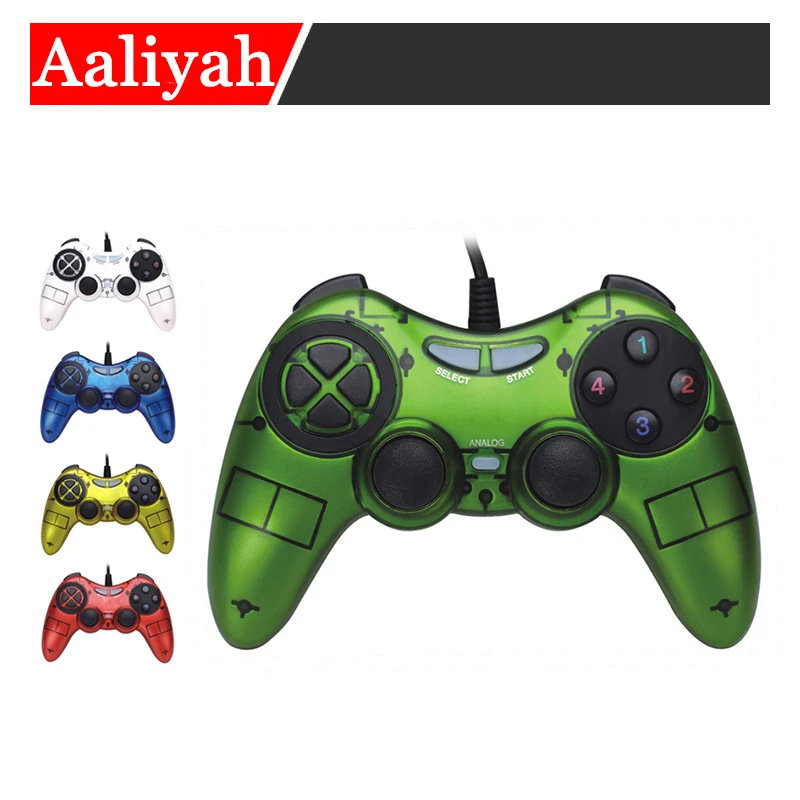 Wired Gamepad Joystick USB 2.0 For Windows Laptop PC Computer Controller Double vibration For 32-bit/64-bit/Dual Core Control
Wired Gamepad Joystick USB 2.0 For Windows Laptop PC Computer Controller Double vibration For 32-bit/64-bit/Dual Core Control