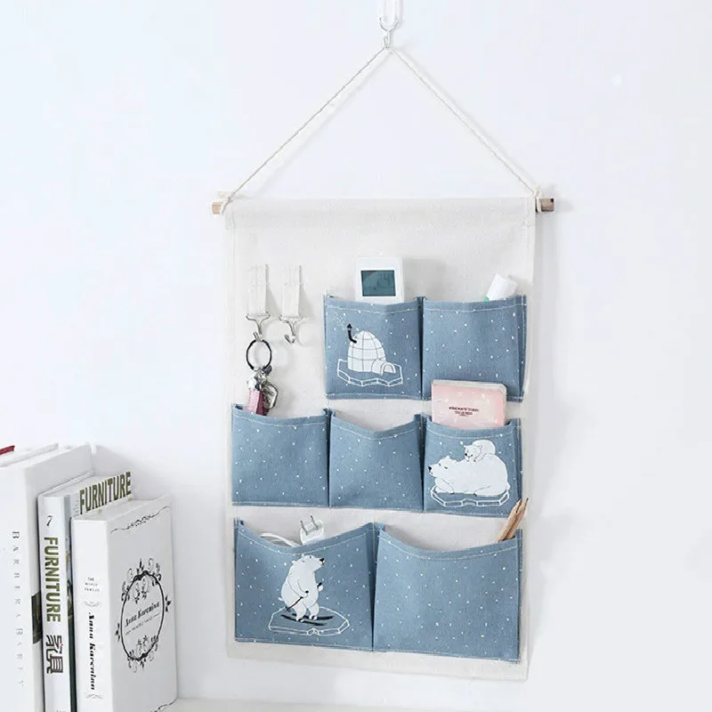Home Organizer Hanging Storage Bag Bedroom Wall-mounted Hanging Keep Things Pocket Debris Storage Bag Bathroom Organizor
Home Organizer Hanging Storage Bag Bedroom Wall-mounted Hanging Keep Things Pocket Debris Storage Bag Bathroom Organizor