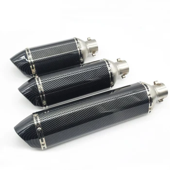 Carbon Fiber 51mm Motorcycle Exhaust Modify Motocross Muffler For FZ6 CBR250 CB600 MT07 ATV Dirt Pit Bike
Carbon Fiber 51mm Motorcycle Exhaust Modify Motocross Muffler For FZ6 CBR250 CB600 MT07 ATV Dirt Pit Bike