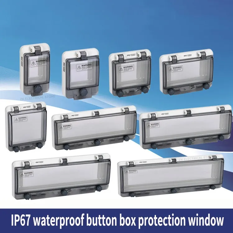 Protect Window Cover Loop Button Waterproof Window Cover Circuit Breaker Protect Shield Switch Window Ip67 Waterproof Box
Protect Window Cover Loop Button Waterproof Window Cover Circuit Breaker Protect Shield Switch Window Ip67 Waterproof Box