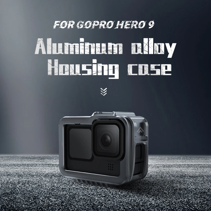 

Frame Mount Housing Case For Go Pro Hero 9 Protective Frame Case Camcorder 54DB