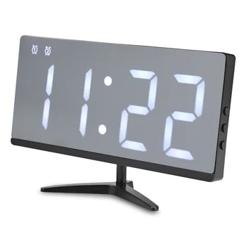 New LED Mirror Digital Alarm Clock Electronic Watch Table Multifunction Snooze Night Display LED Desktop USB Cable Clock
New LED Mirror Digital Alarm Clock Electronic Watch Table Multifunction Snooze Night Display LED Desktop USB Cable Clock