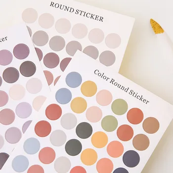 Calendar Colour Dot Sticker Morandi Color Earth Color Seal Surrounding Card Sticker Photo Sticker Office Supplies 48Pcs/sheet
Calendar Colour Dot Sticker Morandi Color Earth Color Seal Surrounding Card Sticker Photo Sticker Office Supplies 48Pcs/sheet