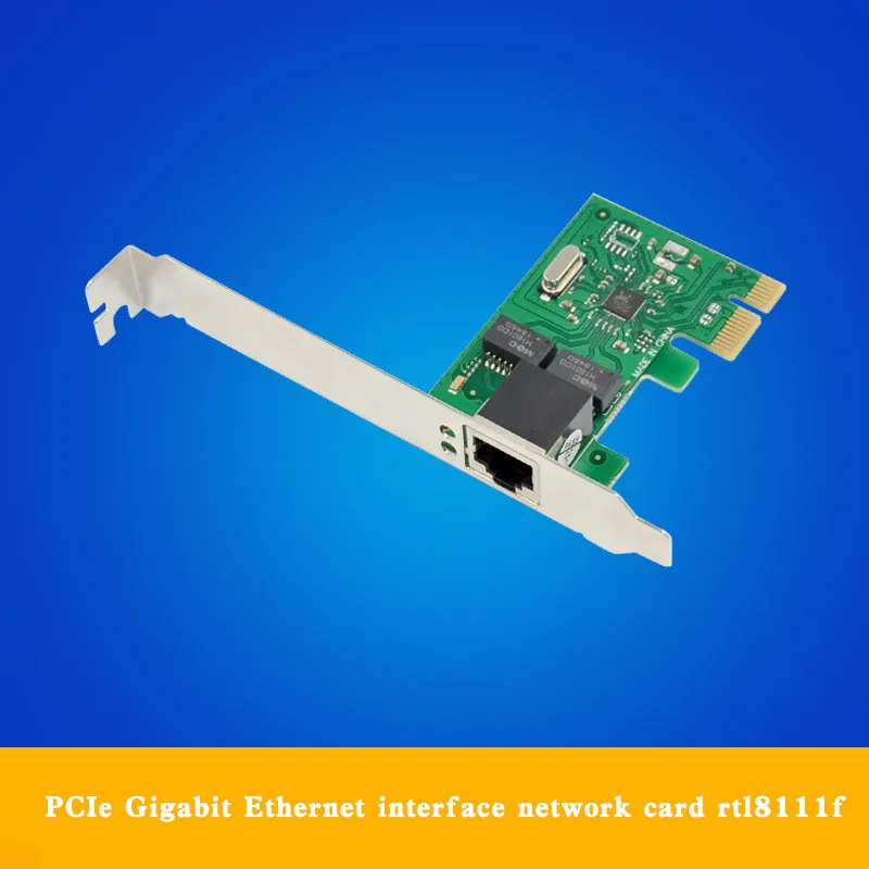 PCI-E Gigabit Ethernet interface network card PCIe 1000m desktop network card rtl8111f
PCI-E Gigabit Ethernet interface network card PCIe 1000m desktop network card rtl8111f