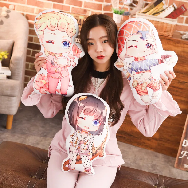 JOJO Incredible Adventures of Pillow by Anime Peripheral Yellow jin zhi feng Cute Pillow Second Element Plush Toys
JOJO Incredible Adventures of Pillow by Anime Peripheral Yellow jin zhi feng Cute Pillow Second Element Plush Toys