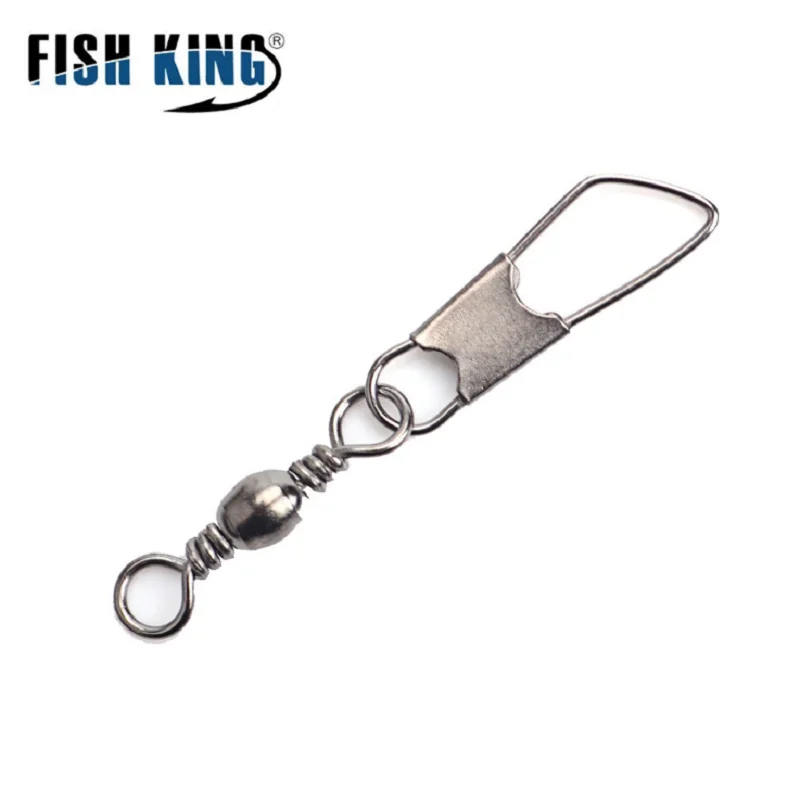 10PCS/Lot Fishing Swivel Barrel Swivels With Snap FishHook Lure Connector Terminal Fishing Tackle Shop 4#-22#
10PCS/Lot Fishing Swivel Barrel Swivels With Snap FishHook Lure Connector Terminal Fishing Tackle Shop 4#-22#